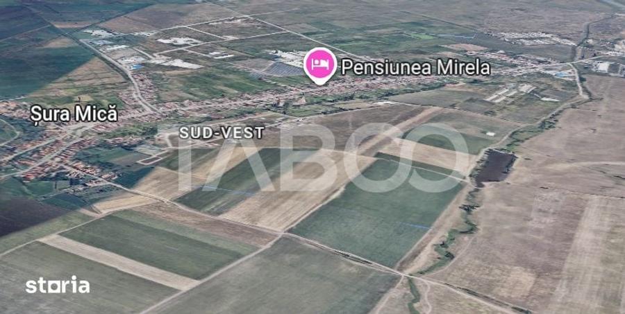 Teren de 25000 mp, în Șura Mică