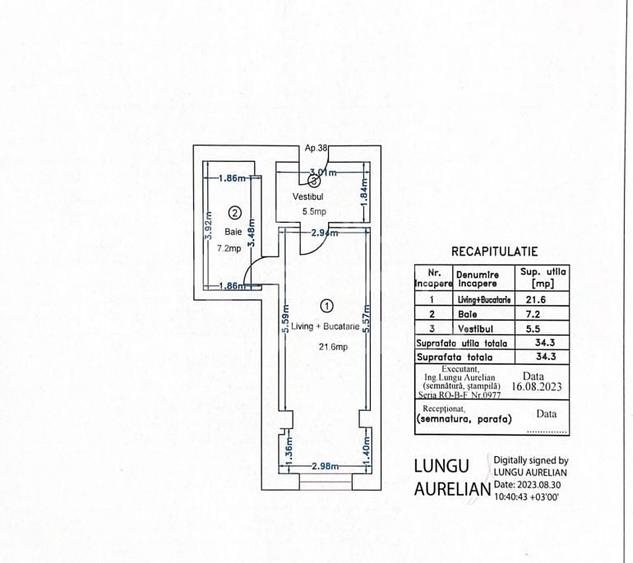 Studio, Pipera, oportunitate investiție - randament 6,2% - 14