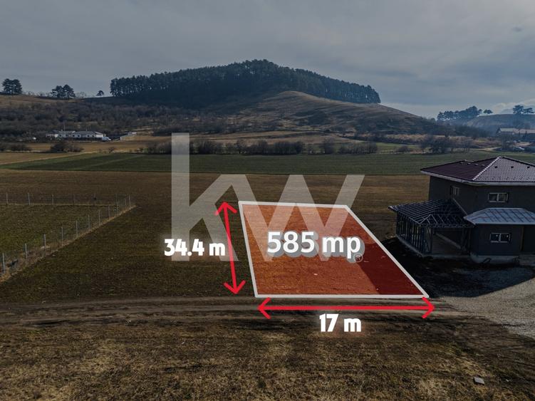 Teren Construcții intravilan de 585 mp, în Sânpetru