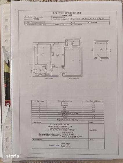 Apartament cu 2 camere decomandat în Central