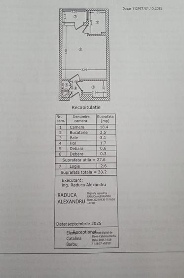 Garsonieră semidecomandată în Titan