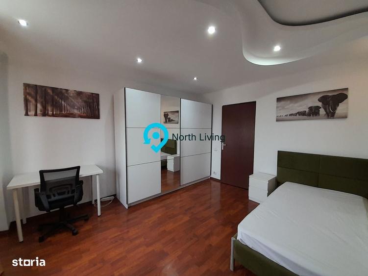 Apartament cu 4 camere decomandat, mobilat în Central