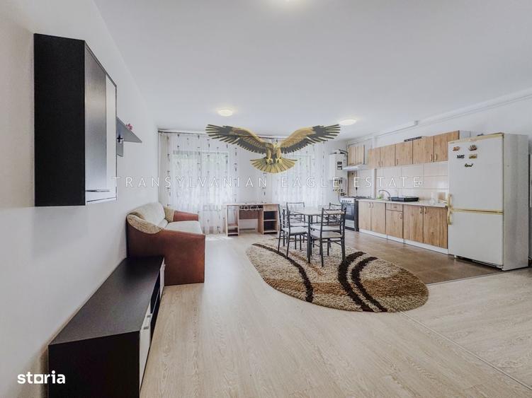 Apartament cu 2 camere semidecomandat în Câmpului