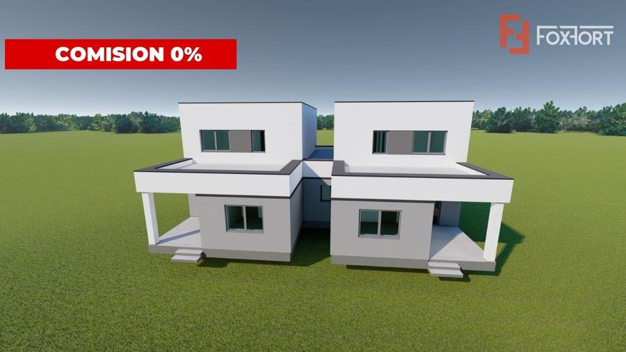 Duplex cu 4 camere cu Canalizare în Săcălaz