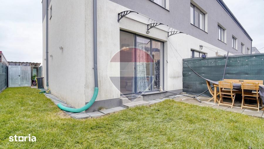 Casă cu 3 camere cu Teren 100 Mp în Sânpetru