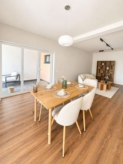 Apartament cu 2 camere semidecomandat, mobilat în Moșnița Nouă