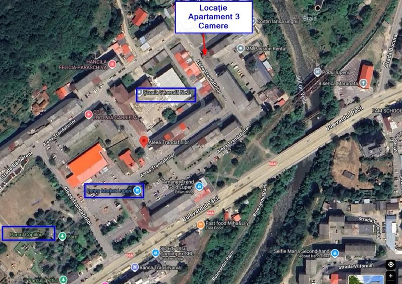 Apartament cu 3 camere decomandat în Central