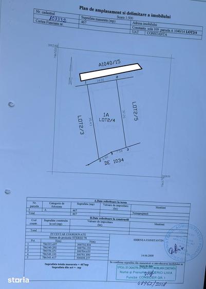 Teren de 467 mp, în Viile Noi