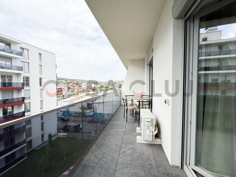 Apartament cu 2 camere semidecomandat, mobilat în Iris