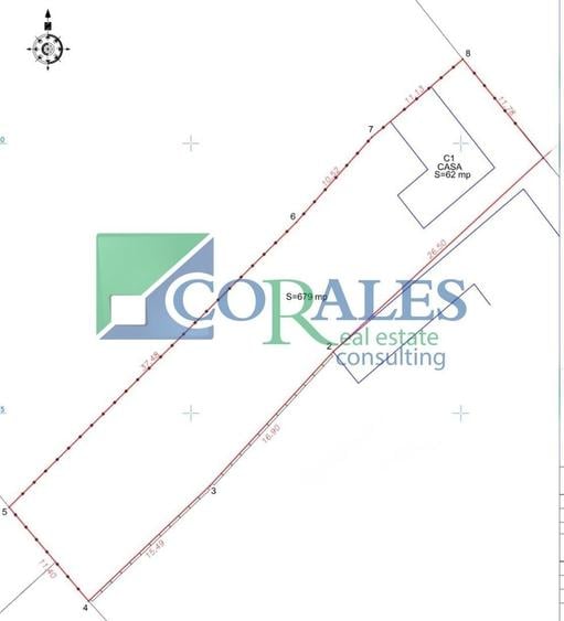Teren Construcții intravilan de 680 mp, în Simion Bărnuțiu