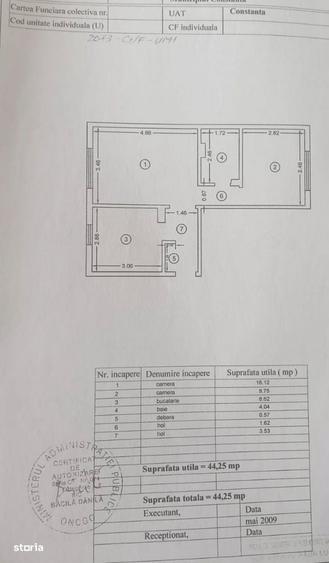 Apart. 2 cam. de vanzare / 55.000 Constanta, Str Dionisie cel Mic - 1
