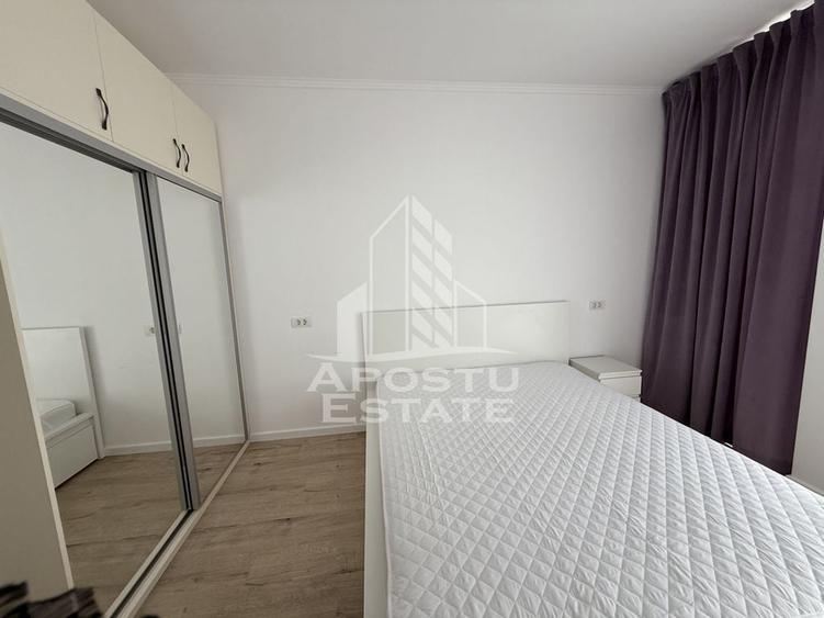 Apartament cu 2 camere semidecomandat, mobilat în Torontalului
