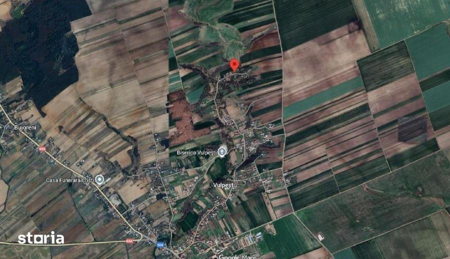Teren de 2737 mp, în Buzoești