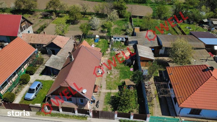 Casă cu 3 camere cu Teren 702 Mp în Ozun