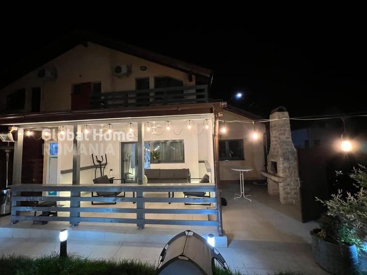 Casă individuală cu 3 camere cu Canalizare în Tunari