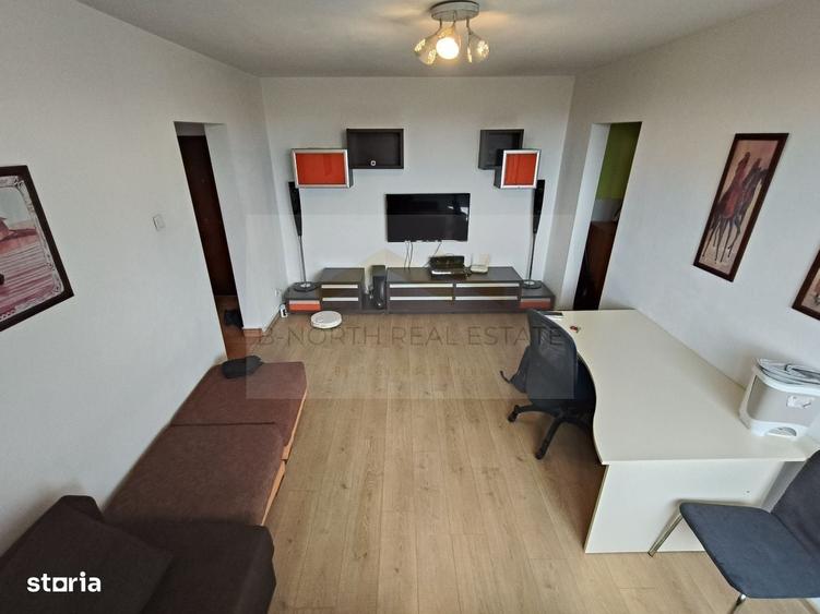 Apartament cu 2 camere semidecomandat în Tineretului