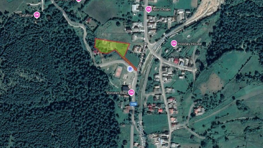 Casă individuală cu 6 camere cu Teren 3850 Mp în Voroneț