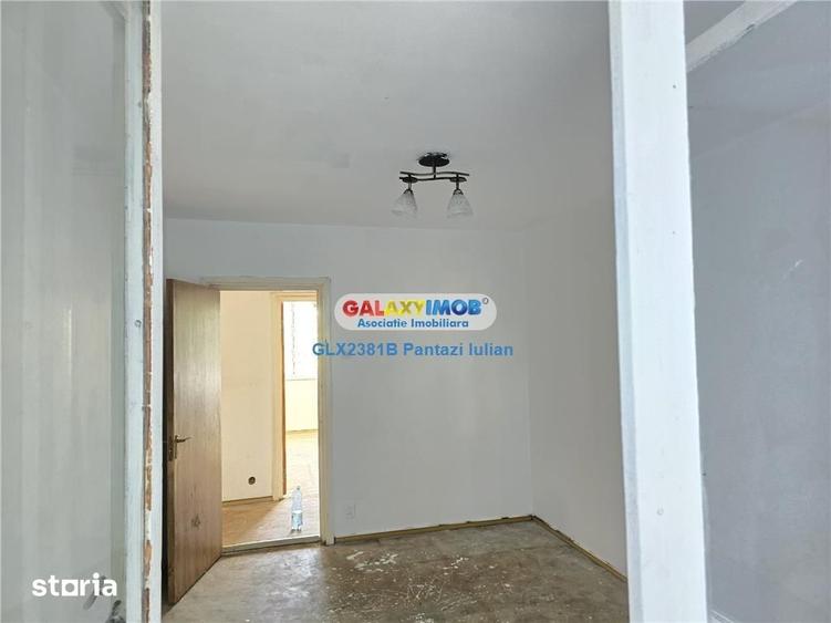Apartament cu 3 camere semidecomandat, mobilat în Militari