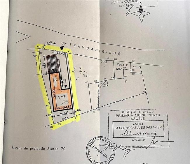 Teren Construcții intravilan de 507 mp, în Turcheș