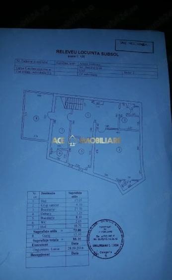 Casă individuală cu 6 camere cu Canalizare în Baicului