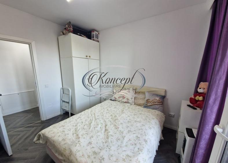 Apartament cu 3 camere semidecomandat, mobilat în Apahida