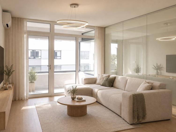 Apartament cu 2 camere decomandat în Pajura