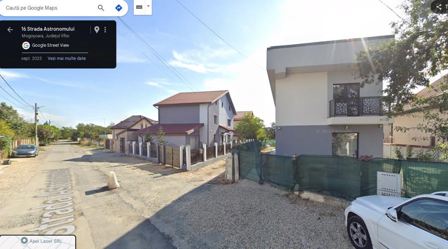 Teren Construcții intravilan de 460 mp, în Mogoșoaia