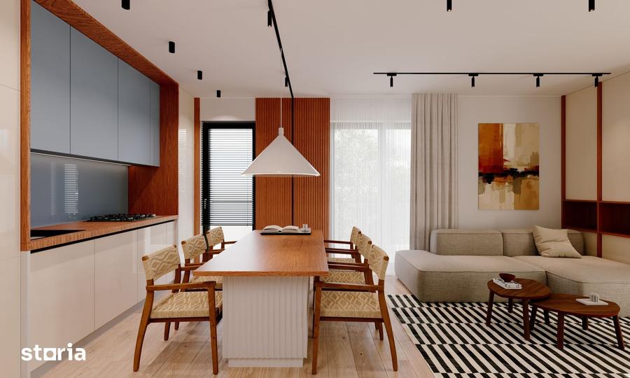 Apartament cu 3 camere în Străulești