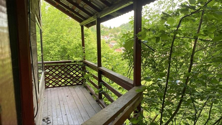 Cabana lemn 3 camere, teren 1.700 mp, Bughea de Jos Arges - 1