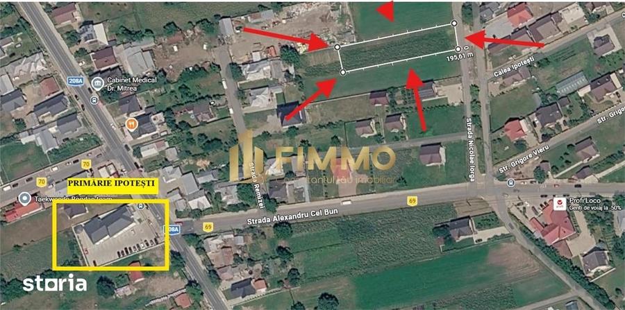 Teren de 1600 mp, în Central