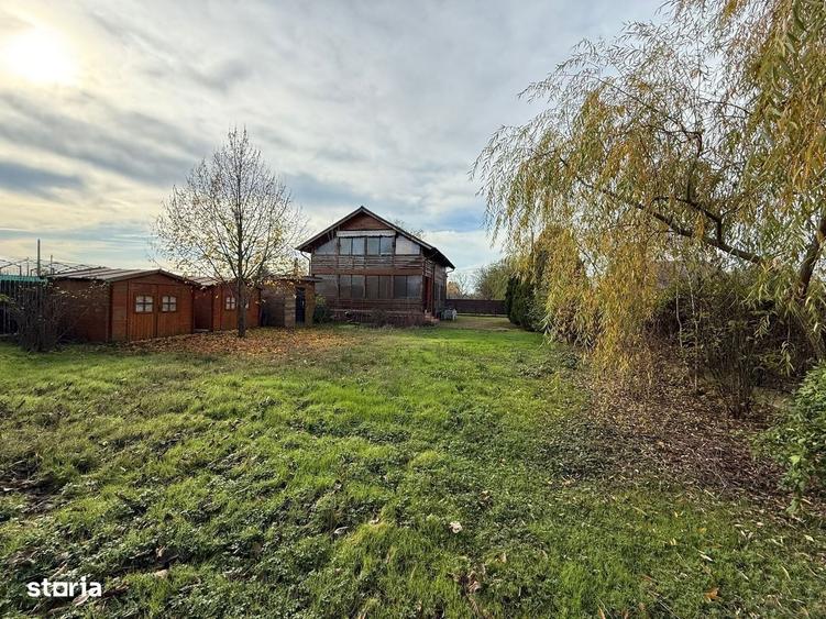 Casă cu 4 camere cu Teren 709 Mp în Cornetu
