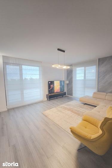 Apartament cu 3 camere, mobilat în Băneasa