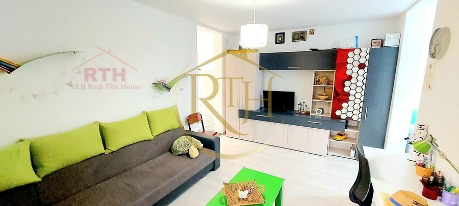 Apartament cu 2 camere semidecomandat, mobilat în Giroc