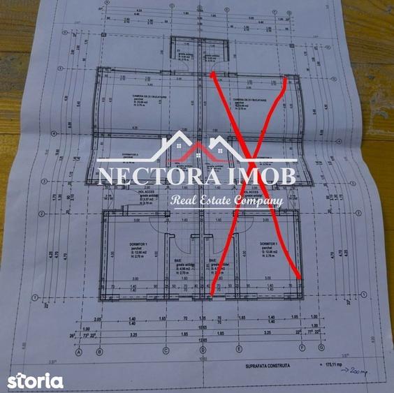 Casă cu 3 camere cu Teren 250 Mp în Nojorid