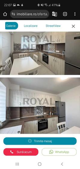 Apartament cu 2 camere decomandat în Exterior Vest
