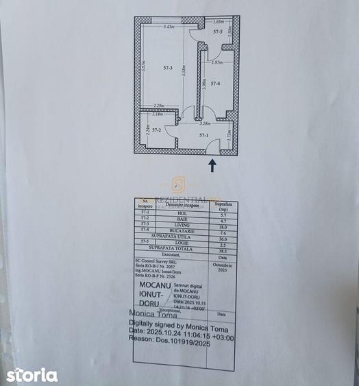 Garsonieră, mobilată în Central