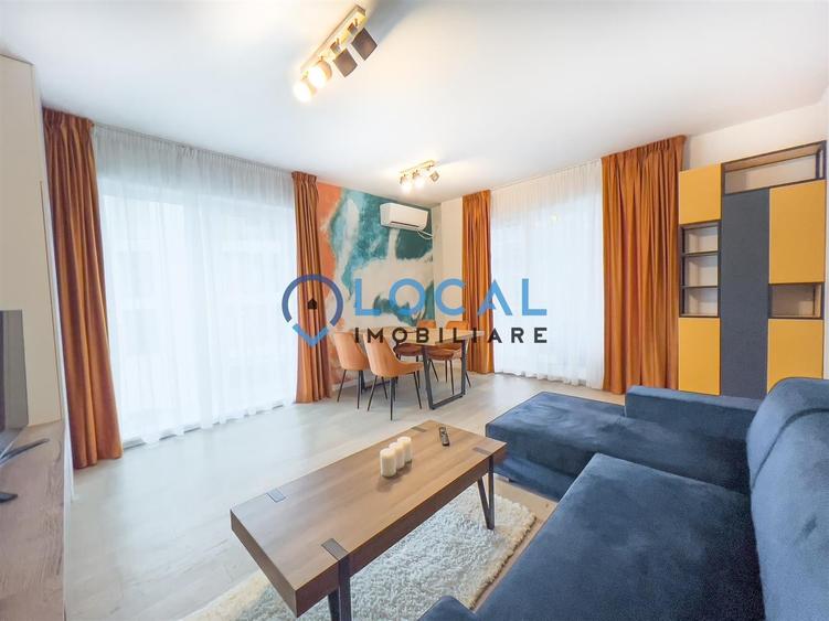 Apartament cu 3 camere semidecomandat, mobilat în Mărăști
