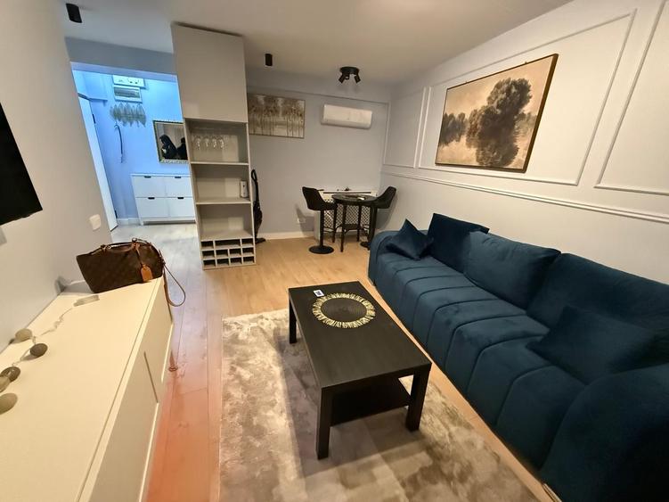 Herăstrău, 2 camere lux, terasa, etaj 1, bloc 2021, prima închiriere, cochet - 1