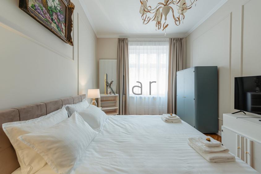 Apartament cu 2 camere decomandat, mobilat în Central