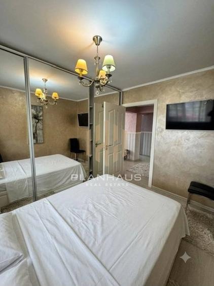 Apartament cu 3 camere decomandat, mobilat în Central