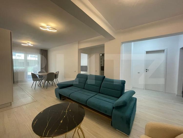 Apartament nou, 2 camere, 55 mp, balcon generos, parcare, zona Terra - 1