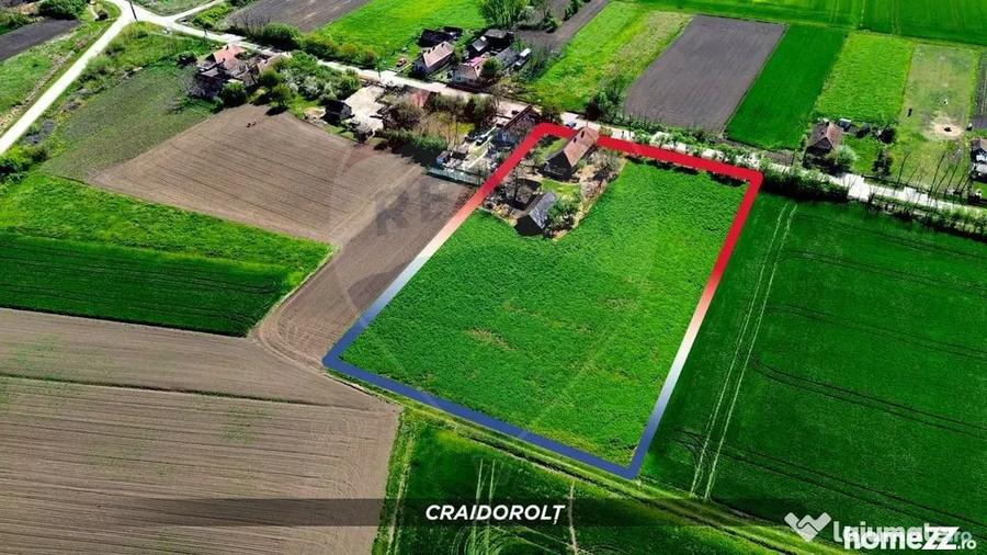 Casă cu 3 camere cu Teren 5000 Mp în Craidorolț