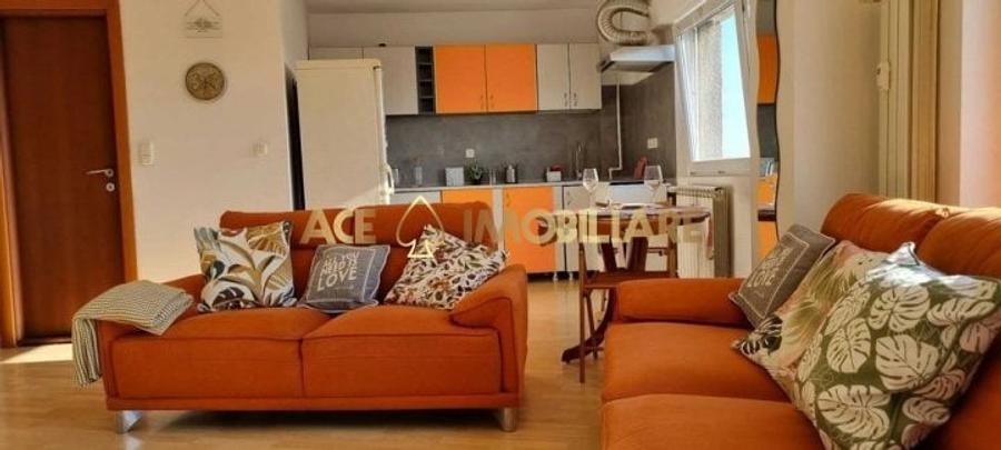 Apartament cu 2 camere semidecomandat, mobilat în Tineretului