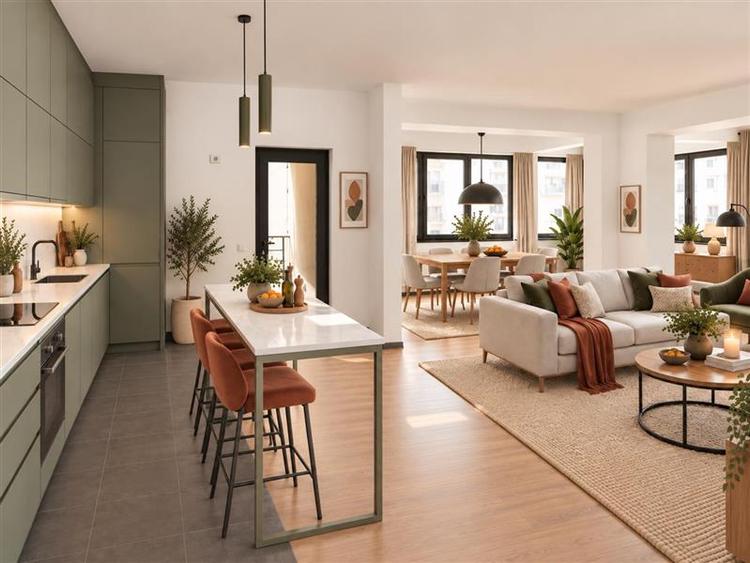 Apartament cu 3 camere semidecomandat, mobilat în Herăstrău
