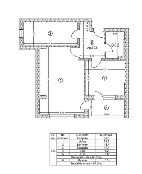 Apartament cu 2 camere, Decomandat, Metrou Berceni/ Dimitrie Leonida - 4