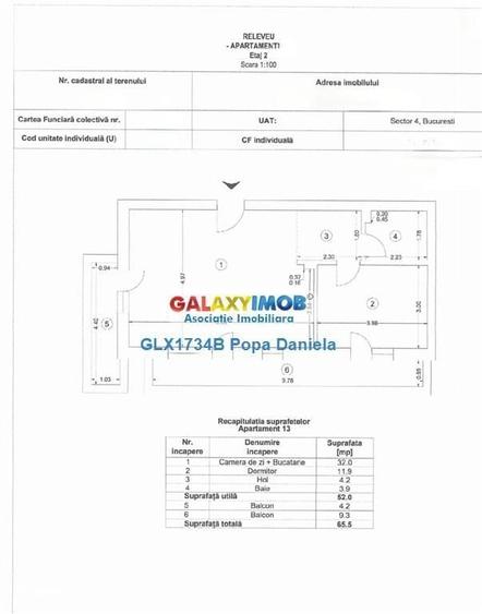 Apartament cu 2 camere în Berceni — fotografia 3