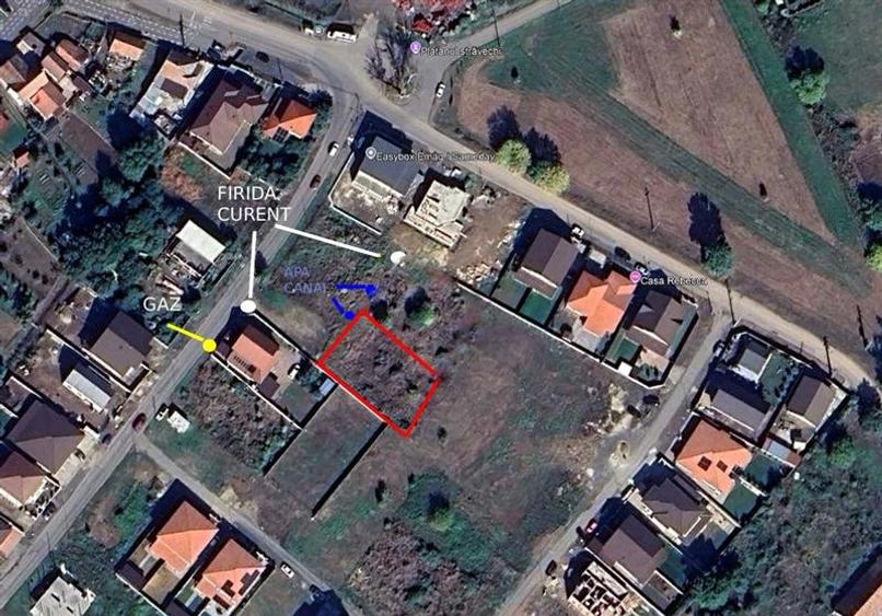 Teren Construcții intravilan de 785 mp, în Ghiroda