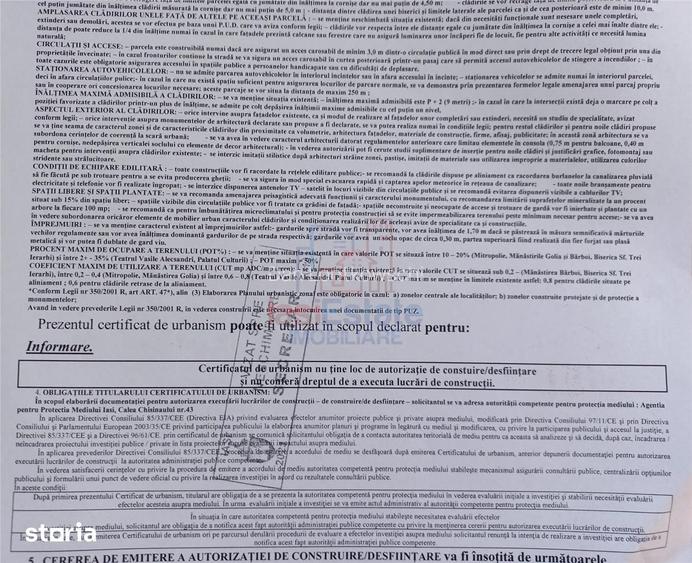 Central Tg. Cucu TEREN 880mp Constructii 347 mp autodemolabile
