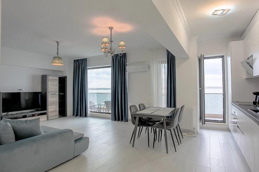 Apartament 3 camere cu vedere la lac, mobilat si utilat lux, parcare subterana - 8
