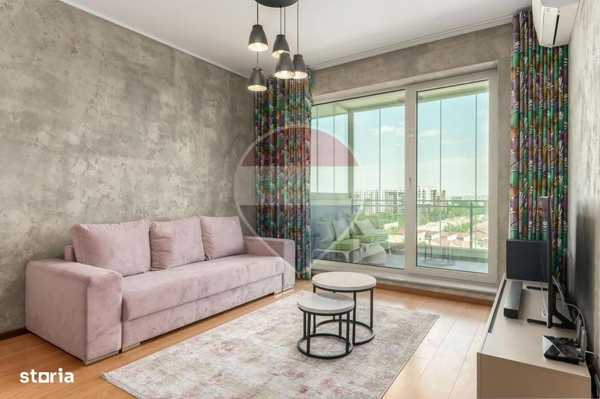 Apartament cu 2 camere, mobilat în 1 Mai